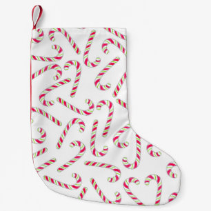 Petite Chaussette De Noël Sucre de canne de Noël motif