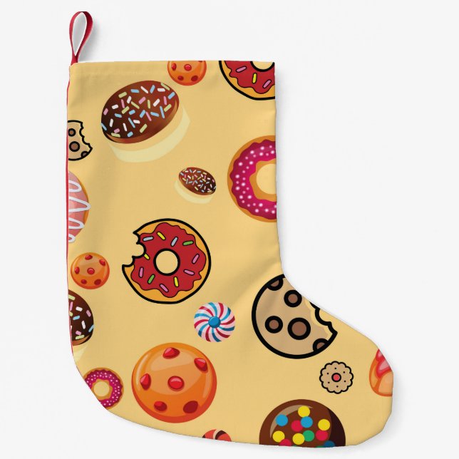 Petite Chaussette De Noël Sucres 2 (Devant)