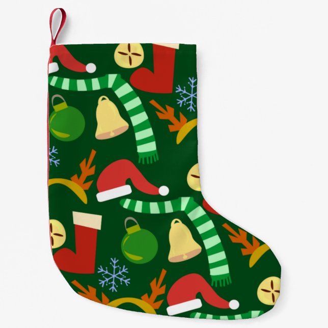 Petite Chaussette De Noël Super Cute Holiday Motif (Devant)