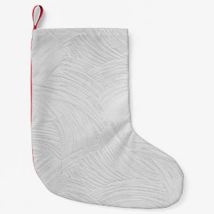 Petite Chaussette De Noël Surface de béton gris