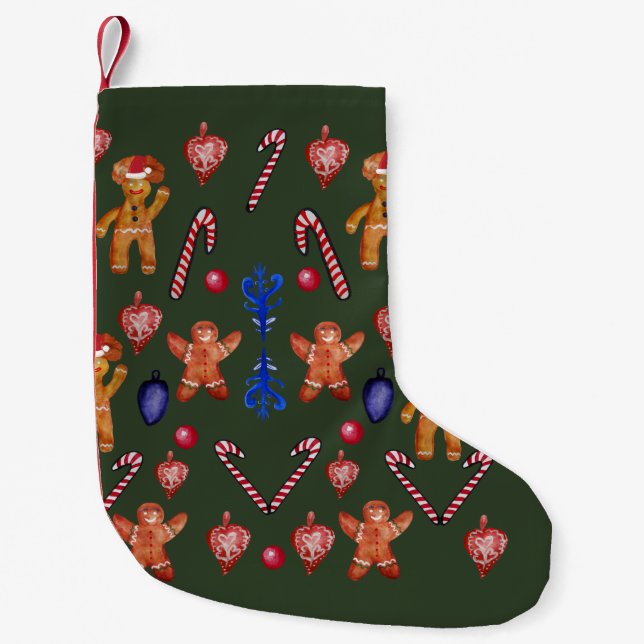 Petite Chaussette De Noël Sweets de Noël & décoration Stocking (Devant)