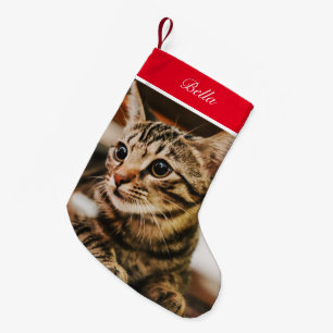 Petite Chaussette De Noël Tabby Look (Customisez-Le)