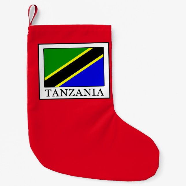 Petite Chaussette De Noël Tanzanie (Devant)
