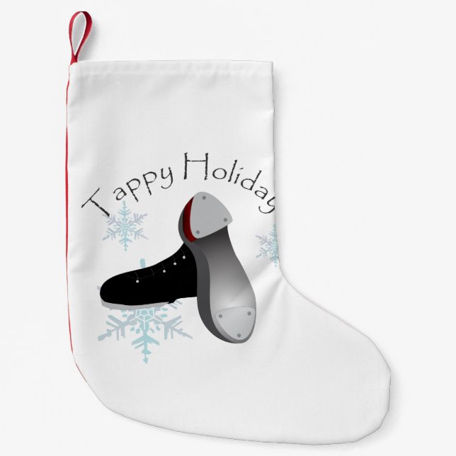 Petite Chaussette De Noël Tap Dance Christmas Stocker (Devant)