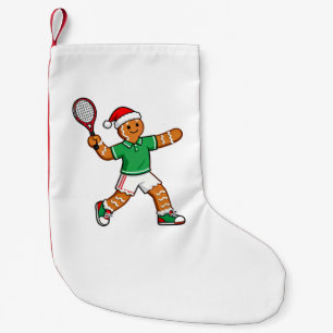 Petite Chaussette De Noël Tennis en pain d'épices Noël 2026 Fêtes Sports