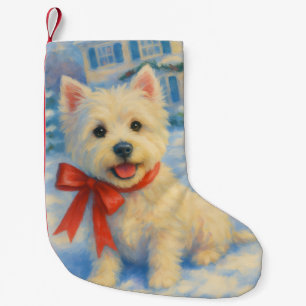 Petite Chaussette De Noël Terrier de West Highland