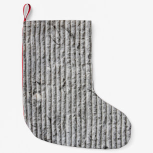 Petite Chaussette De Noël Texture murale en pierre grise. Texture du mur de 