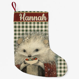 Petite Chaussette De Noël Thistle the Hedgehog | Woodland Whimsy 