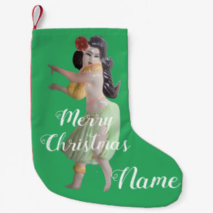 Petite Chaussette De Noël Thunder_Cove, danseuse de Hula