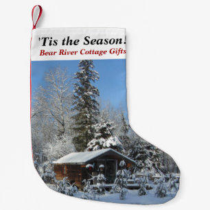 Petite Chaussette De Noël 'Tis la saison !  Cadeaux de cottage ! Vacances