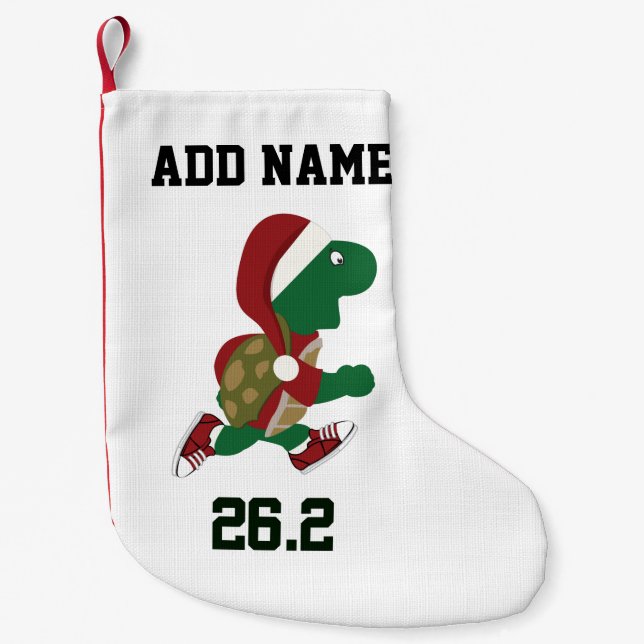 Petite Chaussette De Noël Tortue de Noël 26,2 (Devant)