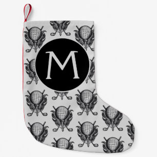 Petite Chaussette De Noël Tournoi de golf annuel Ball Tee Clubs Stylo et enc