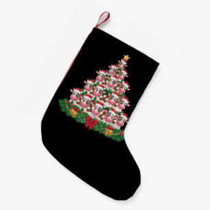 Petite Chaussette De Noël Vache Noël Arbre drôle Vache Lover Vache Noël