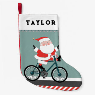 Petite Chaussette De Noël Vélo à vélo