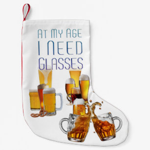 Petite Chaussette De Noël Verres à bière SlipperyJoe's verres pilsner chopes