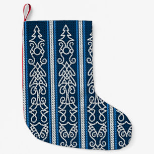 Petite Chaussette De Noël Viking pattern