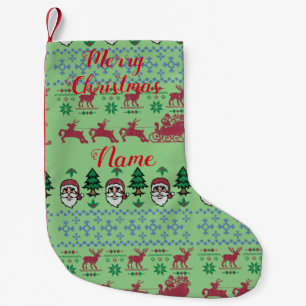 Petite Chaussette De Noël Vilain Noël Random Mishmash Thunder_Cove