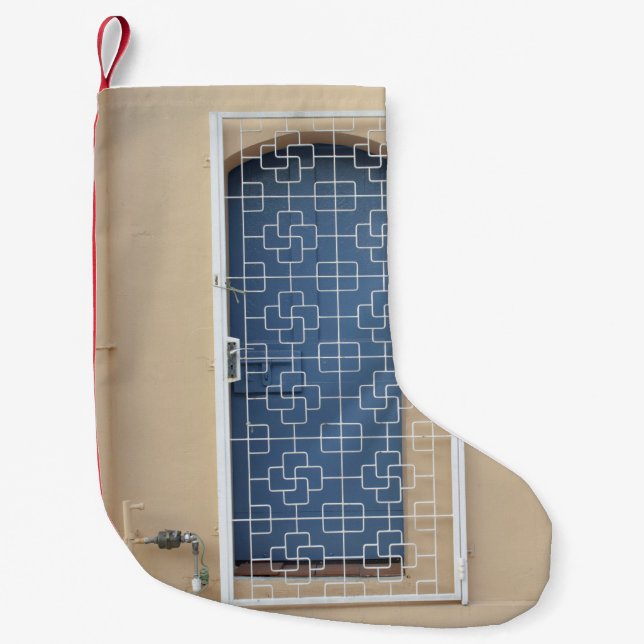 PETITE CHAUSSETTE DE NOËL VINTAGE DOOR (Devant)