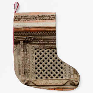 Petite Chaussette De Noël Vitrine ancienne dans la cour de Nasal Chowk de Ha