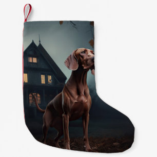 Petite Chaussette De Noël Vizsla Halloween effroi