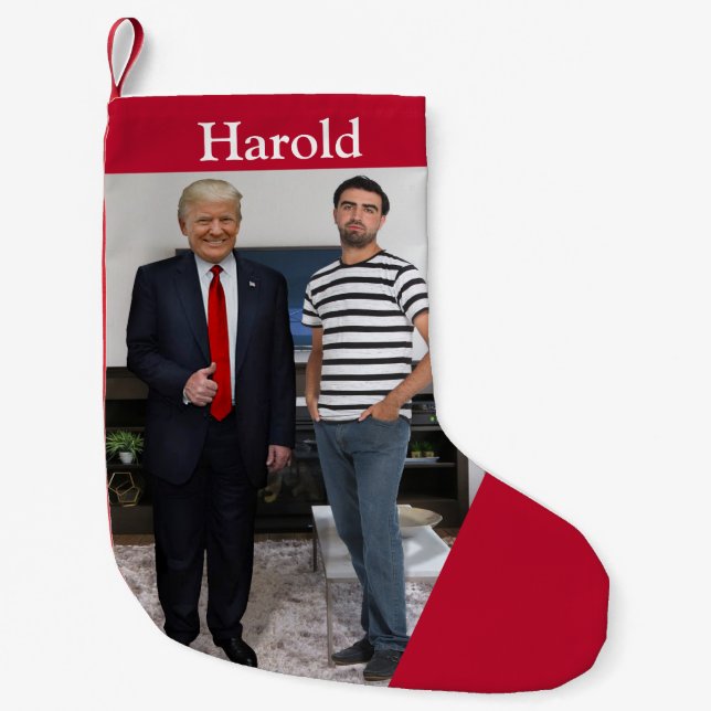 Petite Chaussette De Noël Vous avez rencontré le Président Donald Trump| Ajo (Devant)