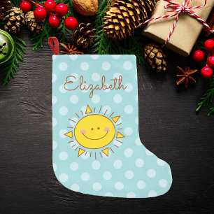 Petite Chaussette De Noël Vous êtes mon jour ensoleillé mignon heureux de