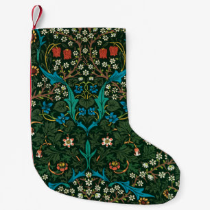 Petite Chaussette De Noël William Morris Fabric Christmas Stocking