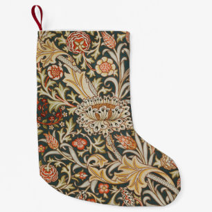 Petite Chaussette De Noël William Morris Trent Garden Flower Classic Botanic