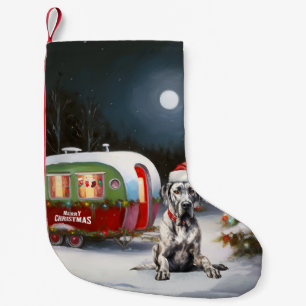 Petite Chaussette De Noël Winter Great Dane Caravan Christmas Adventure