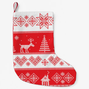 Petite Chaussette De Noël Winter Wonderland : Conception Vintage et transpar