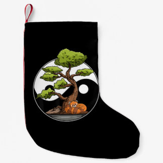 Petite Chaussette De Noël Yin Yang Bonsai Tao taoïsme Spirituel Zen Meditate