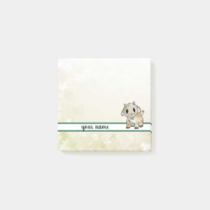 petite chèvre Post-it note adhésive