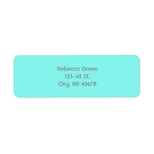 Petite chic aqua turquoise Robins Bleu oeuf