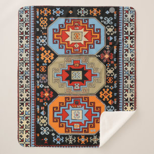 Petite couverture Sherpa d'Art Traditionnel Arméni