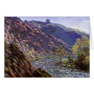 Petite Creuse, Sunlight by Claude Monet