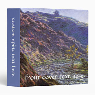 Petite Creuse, Sunlight by Claude Monet Binder
