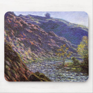 Petite Creuse, Sunlight by Claude Monet Mouse Pad