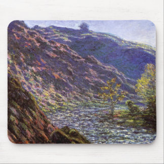 Petite Creuse, Sunlight by Claude Monet Mouse Pad