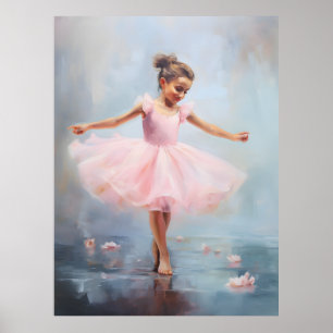 Petite danseuse affiche d'art