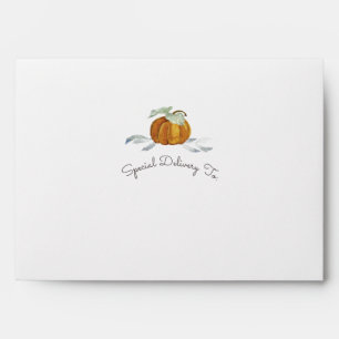 Petite enveloppe Citrouille