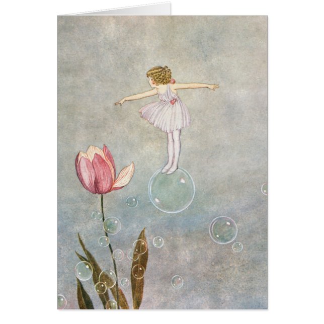 Petite fée sur une bulle (Devant)