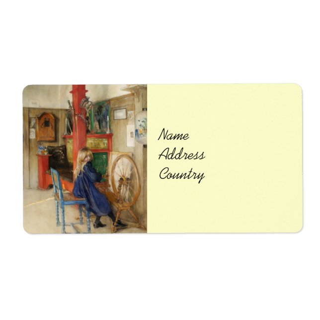 Petite fille à roue tournante (Devant)