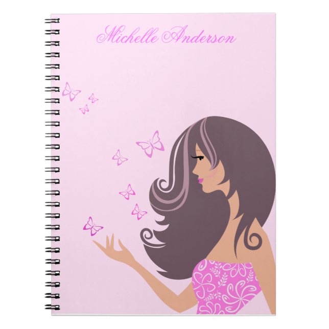 Petite fille avec Carnet de papillons (Devant)