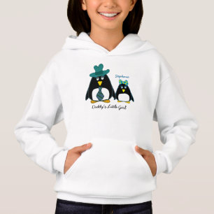 Petite fille de papa Nom personnalisé Sweat - shi