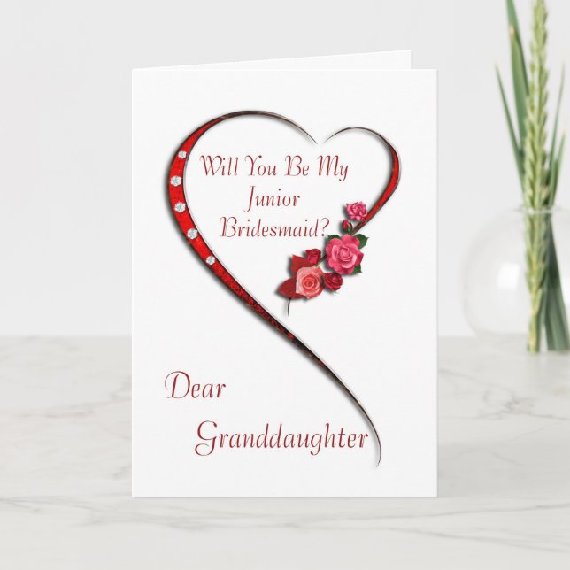 Petite-fille Jeune invitation (Devant)