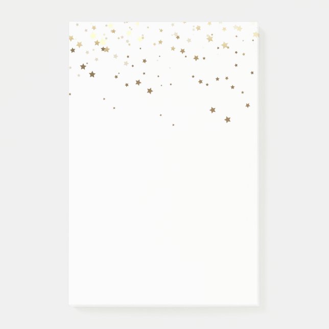 Petite Golden Stars Post-it-Notes Post-it Notes (Front)