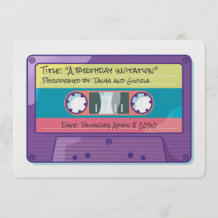 Petite invitation à la cassette rétro