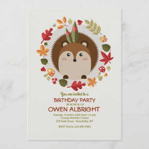 Petite invitation Brown de Chipmunk