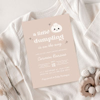 Petite Invitation de Baby shower de somme de Bao D
