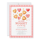 Petite Invitation de Baby shower Nugget